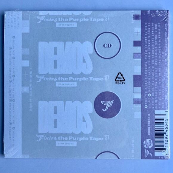 Pixies – Demos – Compact Disc, CD, 4AD, 2025 NEW The Purple Tapes - Picture 2 of 2